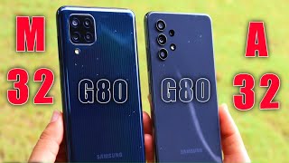 Samsung M32 vs A32 Speedtest  Samsung M32 vs A32  Samsung M32 vs Samsung A32 [upl. by Prober260]