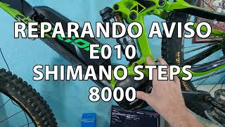 REPARANDO AVISO E010 ERROR E020 SHIMANO [upl. by Dniren]