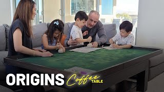 Introducing The Origins Board Game Coffee Table  Game Theory Tables [upl. by Winston]