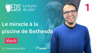 Mardi 0110  Le miracle à la piscine de Bethesda I LEDS Leçon 1  4 TRI 2024 avec Rickson Nobre [upl. by Blatman]