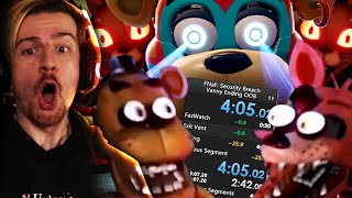 BEATING SECURITY BREACH IN UNDER 5 MINUTES  FNAF Security Breach Speedrunning [upl. by Arihsa671]