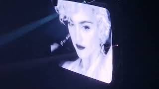 madonna celebration tourAmsterdam Ziggo dome 2 december de opening [upl. by Chan]