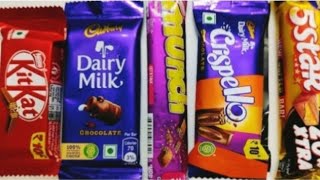 Lots of varieties ChocolateOpeningKitKat Munch Crispello DAIRY MILKmustwatch entertainmentfun [upl. by Ahcsap]