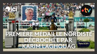 Jeux olympiques  Première médaille nordiste décrochée par Karim Laghouag roubaisien [upl. by Emilee]