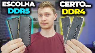 MEMÓRIA RAM DDR5 VS DDR4 QUAL A DIFERENÇA QUAL ESCOLHER TESTE EM JOGOS E COMPARATIVO [upl. by Urbani842]