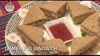 Grated Egg Sandwich by Archana [upl. by Ennywg218]