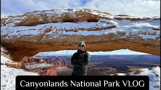 Canyonlands National Park Vlog  4K  Mesa Arch Upheaval Dome amp overlooks [upl. by Tnelc934]