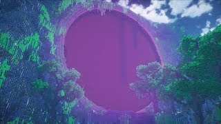 Giant Nether Portal Minecraft Timelapse [upl. by Eimoan]