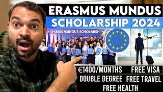 Erasmus Mundus Scholarship 2024  Study in Europe for Free  یورپ میں فری ہائر ایجوکیشن [upl. by Berne162]