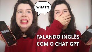 Conversando em INGLÊS com o CHATGPT [upl. by Bonnette]