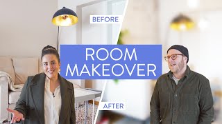 Kleines Zimmer richtig einrichten  Wohnzimmer Makeover [upl. by Boyden]