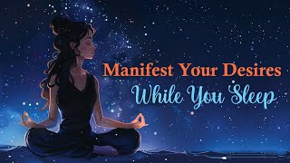 30 Minute Sleep Meditation  Manifest All You Desire While You Sleep [upl. by Tessy181]