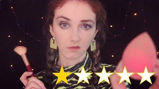 Worst Reviewed MakeUp Artist ASMR [upl. by Ydnas]