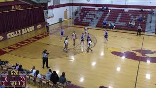 Scott miss tournament consolation semifinal charleston vs oak ridge Girls Varsity Basketball [upl. by Lorou63]