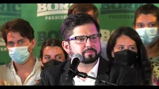 Gabriel Boric quotCon el programa de Yasna Provoste tenemos un gran nivel de coincidenciaquot [upl. by Adelice898]