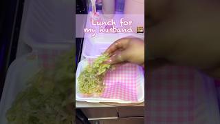 Lunch for my husband tacotuesday lunchbox foodvlog pinkkitchen pinkaesthetic [upl. by Weintrob]