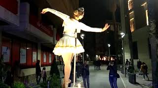 “Piano Ballerine” recorre las calles de Jaén [upl. by Alorac]