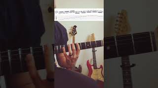 Exercício com Escala Cromática guitar guitarlesson guitarra guitarsolo lesson tutorial [upl. by Eimmelc410]