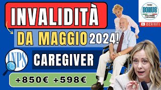 RIVOLUZIONE Pensioni per INVALIDI PARZIALI e TOTALI Nuovi Assegni e Aumenti INPS [upl. by Airemat]