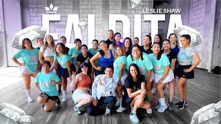 FALDITA  ZUMBA ft Leslie Shaw Mau y Ricky [upl. by Ishmael]