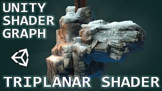 Unity Shader Graph Triplanar Shader Tutorial [upl. by Airotnes81]