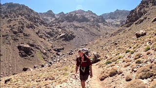 Climbing the Highest Mountain in Morocco The Atlas Mountains  Mt Toubkal [upl. by Acire]