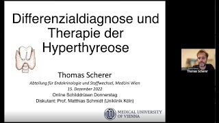 Differenzialdiagnose und Therapie der Hyperthyreose [upl. by Roeser191]