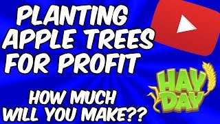 HAY DAYPLANTING APPLE TREES FOR PROFIT HOW MUCH WILL YOU MAKE [upl. by Nisior72]