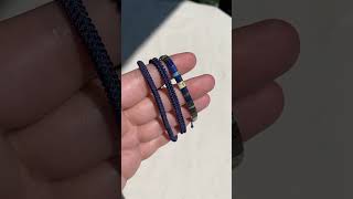 Bracelet men and women 🤍 tutorial handmade reels ropebracelet diy viralreels trendingshorts [upl. by Mauve226]