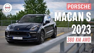 Porsche Macan S 2023 test PL Pertyn Ględzi [upl. by Drahsir]