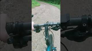 Full rigid mtb on gravel hill mtb gravelbike jtycompany [upl. by Ymer]