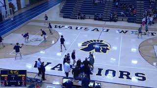 Wausau West High School vs Appleton North High School Mens JV Basketball [upl. by Luamaj]