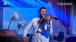 Marco Mengoni  Due Vite  Violin Cover  Uno Mattina In Famiglia RAI 1 🎻 [upl. by Neff796]