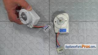 How To GE Evaporator Fan Motor WR60X23584 [upl. by Appleby393]