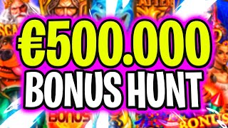 🔴 RANDOM MICHAEL €500000 BONUS HUNT EPIC SLOTS ON MAX BET 🔥 JOIN ME LIVE FOR BIG RECORD WINS‼️ [upl. by Kyre]