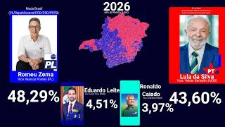 Suposição das Eleições Gerais 2026 Minas Gerais [upl. by Knowle]