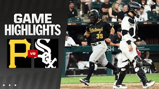 Pirates vs White Sox Game Highlights 71224  MLB Highlights [upl. by Stern]