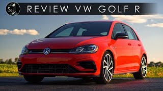 Review  2018 VW Golf R  Specs Often Lie [upl. by Noedig]