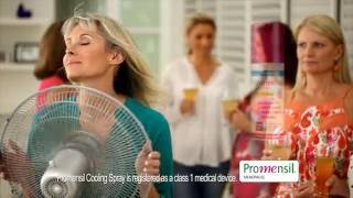 Promensil Cooling Spray  Relief for Hot Flushes amp Night Sweats [upl. by Kulsrud]