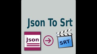 Json To Srt converter guide [upl. by Asilad]