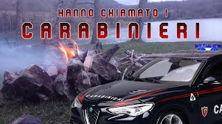 HANNO CHIAMATO I CARABINIERI  Lago Selva  Bushcraft in compagnia  Mainarde Laziali [upl. by Harman317]