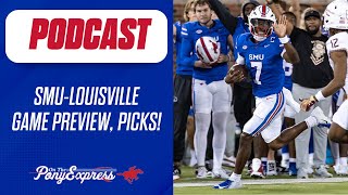 SMU vs Louisville game preview predictions with Hayden Howerton  SMU Football Subscriber Mailbag [upl. by Llenwad]