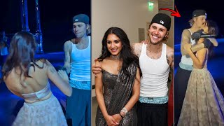 Justin Bieber Romantic Dance And Kiss Radhika Merchant Anant Ambani Wedding Best Moment [upl. by Uthrop]