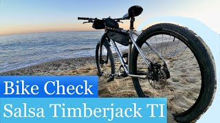 Space Metal Singlespeed The Salsa Timberjack Bike Check [upl. by Friedrick288]