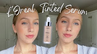 LOréal True Match Nude Plumping Tinted Serum ✨  Review  Wear Test [upl. by Pears]