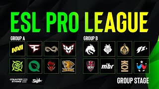 День 3  ESL Pro League Season 2024  Groups AampB  КРNВОЙ ЭФИР [upl. by Niar873]