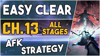 All Chapter 13 Stages  Adverse Environment  AFK Easy Strategy 【Arknights】 [upl. by Gerstein]