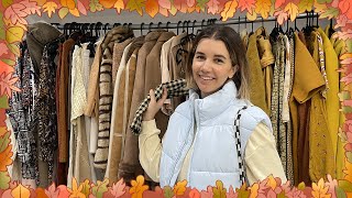 Tweedehands kledingsale amp verzwaringsdeken 🍂 Herfstvlog 5 [upl. by Onaimad583]