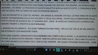 ELISEO BONANNO  TESTIMONIANZA DEL FR PIERFRANCESCO ALLA GLORIA DI DIO 2018 [upl. by Janet]