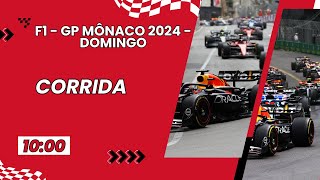 FORMULA 1 AO VIVO  CORRIDA  GP MÔNACO 2024  Narração Comentários e Bate papo [upl. by Ruford]